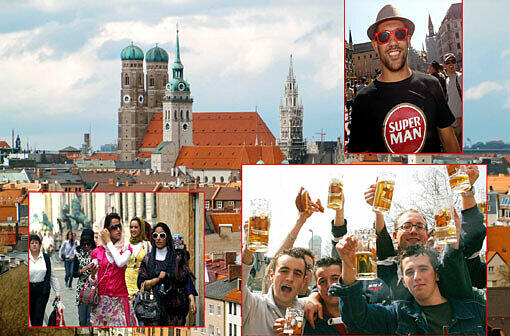 München erwartet einen neuen Touristen-Rekord - das sind unsere Touris.