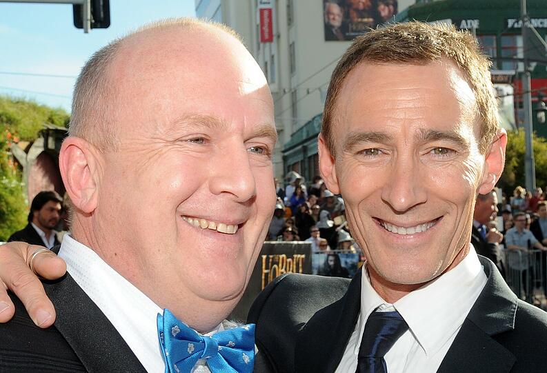 Peter Hambleton alias Gloin und Jed Brophy alias Nori