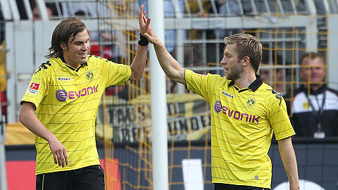 Die BVB-Fans werden sie vermissen: Kevin Großkreutz (links) und Jakub Blaszczykowski.