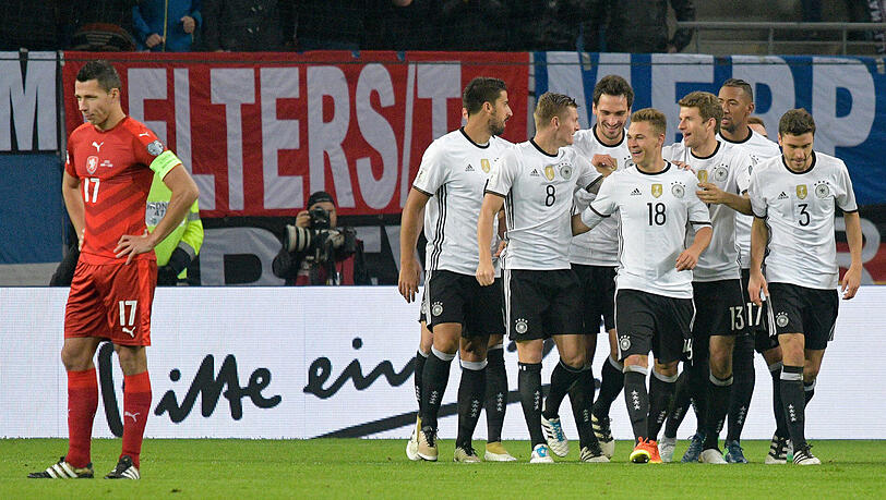 Beim 3:0-Erfolg gegen Tschechien hatte das DFB-Team keine Probleme. Beim 3:0-Erfolg gegen Tschechien hatte das DFB-Team keine Probleme.