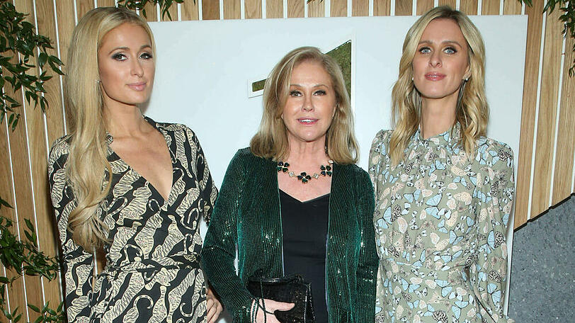 Paris Hilton mit Mutter Kathy und Schwester Nicky (v.l.n.r.)