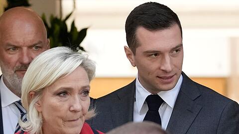 Das rechte Rassemblement National steht im Visier der Finanzfahndung (Archivbild).
