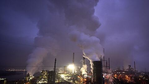 Die Stahlindustrie ist sehr energieintensiv. (Archivbild)