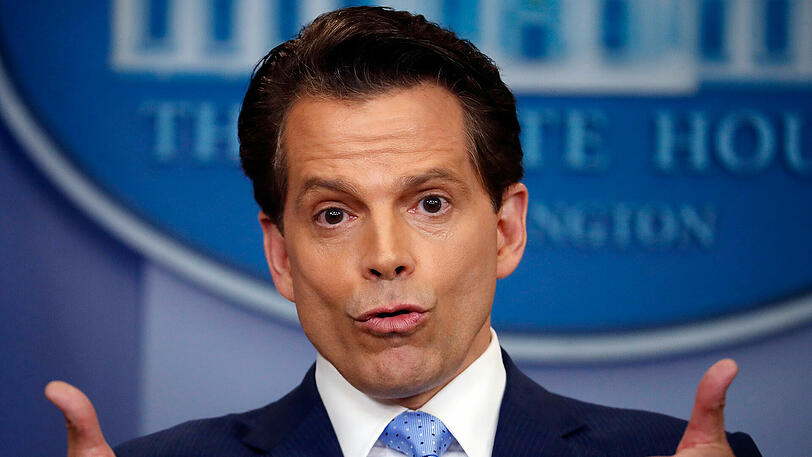 Anthony Scaramucci räumt nach nur zehn Tagen seinen Posten als Kommunikationsdirektor des Weißen Hauses