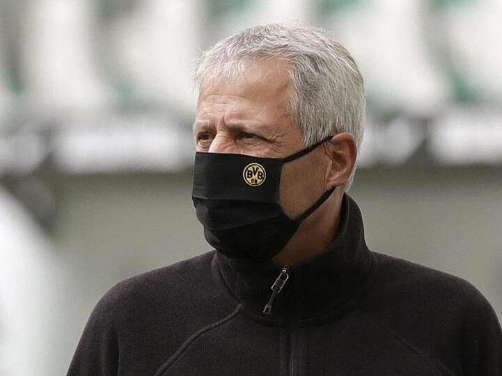 Dortmunds Trainer Lucien Favre. Foto: Michael Sohn/AP-Pool/dpa/Archivbild