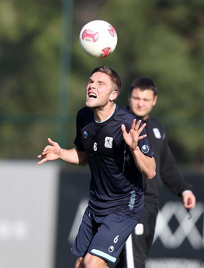 Vormittagstraining an Tag 5 in Belek. Heute Nachmittag haben die Spieler frei.