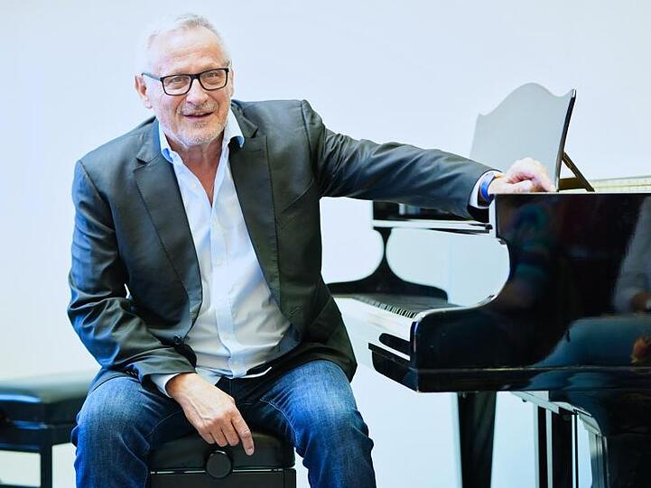 Liedermacher Konstantin Wecker. Foto: Uwe Anspach/Archivbild