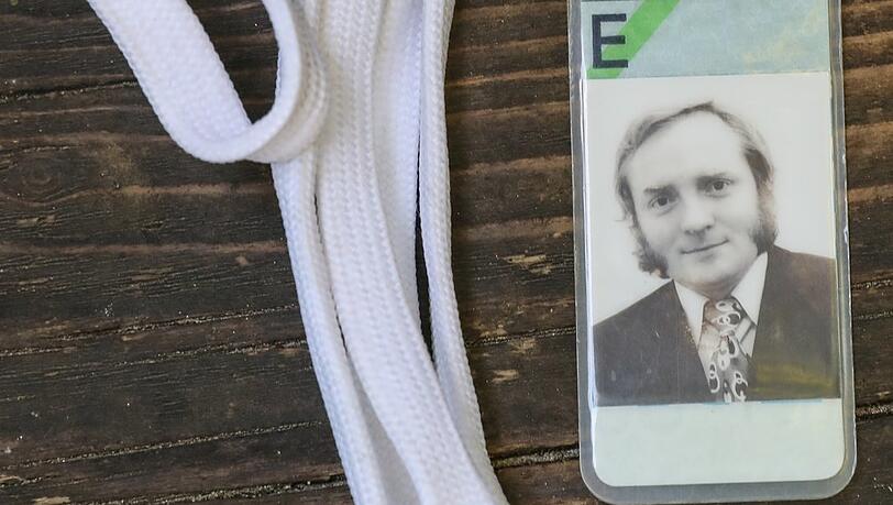 Wolfgang Roucka mit 31 Jahren. Wolfgang Roucka mit 31 Jahren.