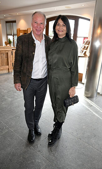 Stefan Reuter mit Freundin Annette Rue&szlig;