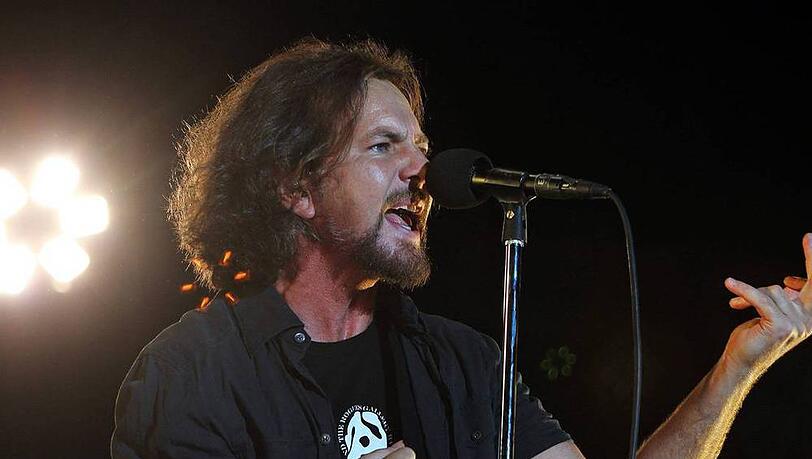 Rockte 2014 das "Big Day Out": Eddie Vedder mit seiner Band Pearl Jam