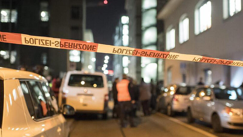 Das Gebiet wurde weiträumig abgesperrt. Foto: Ennio Leanza