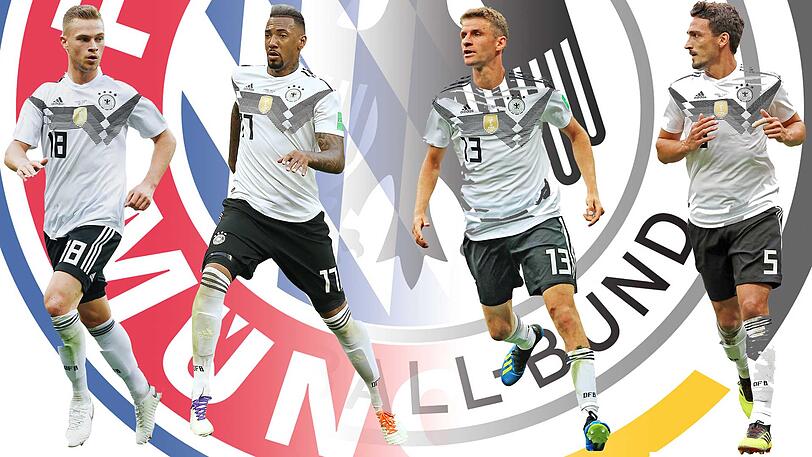Der Bayern-Block in der Nationalelf wackelte im ersten Spiel bedenklich.