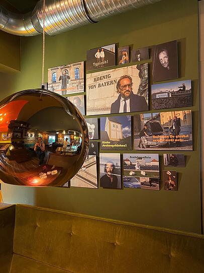 Eine ganze Collage im Restaurant. Eine ganze Collage im Restaurant.