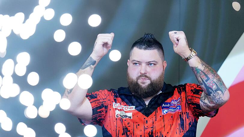 Michael Smith trifft im Halbfinale auf Gabriel Clemens oder Gerwyn Price.