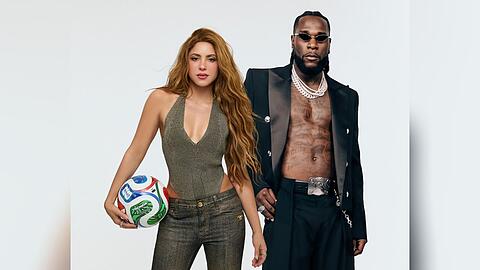 Shakira und Burna Boy haben mit "Dai Dai" den offiziellen Song zur Fu&szlig;ball-Weltmeisterschaft 2026 beigesteuert.