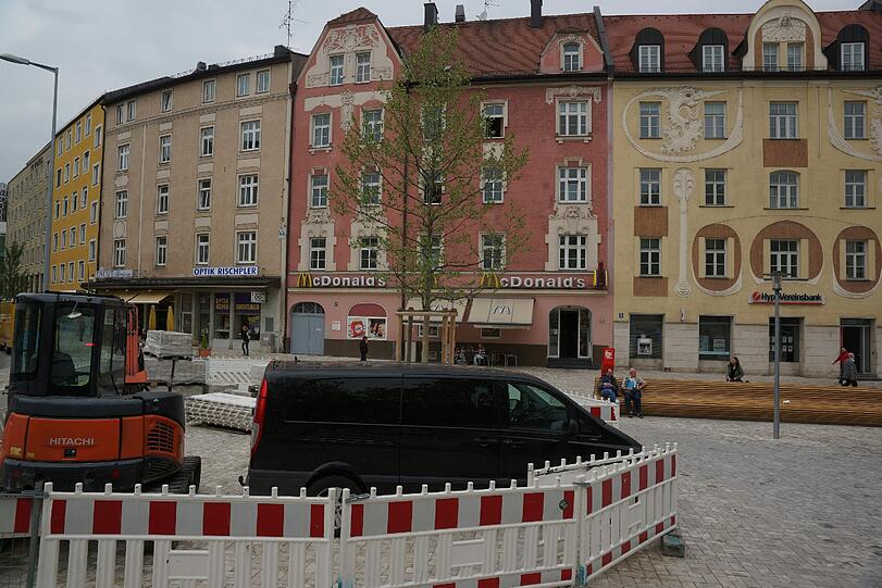 Im Mai vor einem Jahr war hier noch Baustelle.