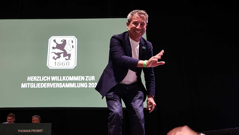 Präsident des TSV 1860: Gernot Mang Präsident des TSV 1860: Gernot Mang