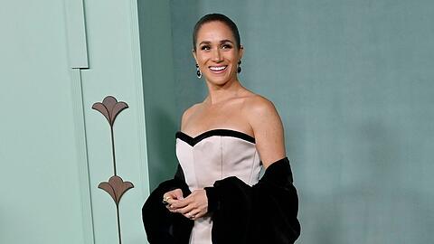 Herzogin Meghan - hier bei einer Benefiz-Gala im Februar - fehlte bei der Verleihung der Daytime Emmys. Ihre Show "With Love, Meghan" wurde aber ohnehin nicht ausgezeichnet.