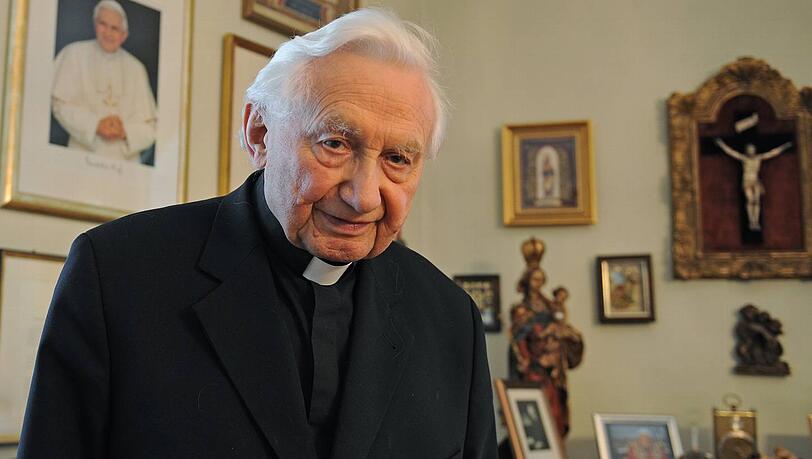 Wird 90 Jahre alt: Georg Ratzinger. Wird 90 Jahre alt: Georg Ratzinger.