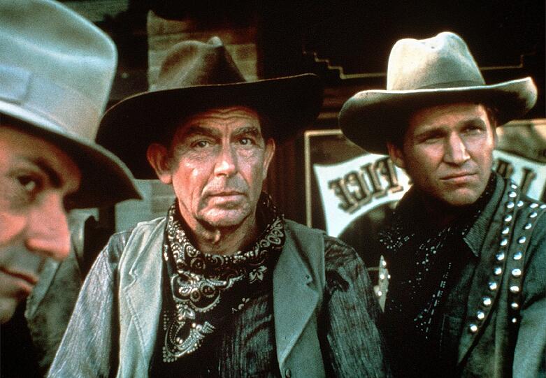 Jeff Bridges (r.) in "Ins Herz des Wilden Westens" (1975)