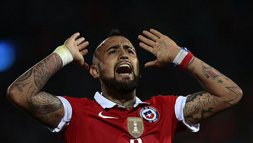 Arturo Vidal bestritt bis dato 71 Länderspiele für Chile. Arturo Vidal bestritt bis dato 71 Länderspiele für Chile.