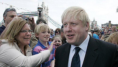 Boris Johnson zieht in die "City Hall" an der Themse-Ufer ein. Boris Johnson zieht in die "City Hall" an der Themse-Ufer ein.