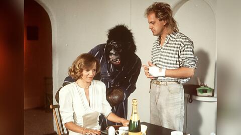 Die erfolgreiche Kinokomödie "Männer" mit Ulrike Kriener, Heiner Lauterbach und Uwe Ochsenknecht (r.)