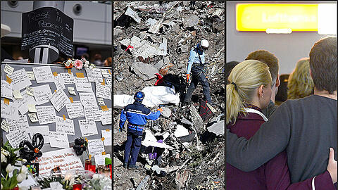 Die Bilder von Tag 2 nach dem schrecklichen Absturz.