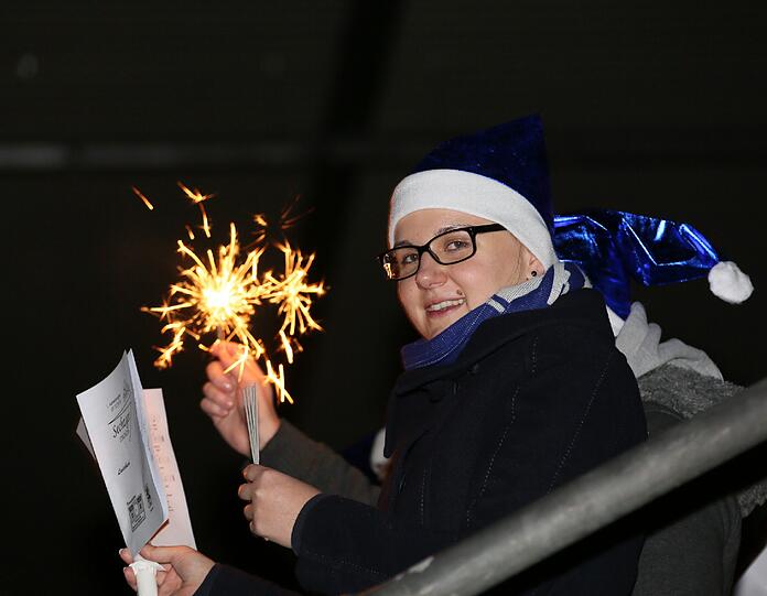 Adventssingen des TSV 1860 München im Grünwalder Stadion