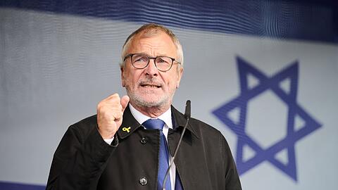 Präsident der Deutsch-Israelischen Gesellschaft ist seit 2022 der ehemalige Grünen-Bundestagsabgeordnete Volker Beck. (Archivfoto)