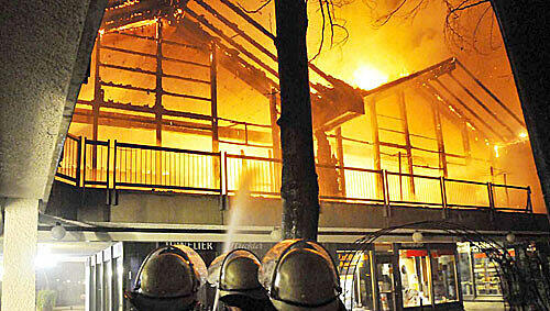 Hier wütenden vor vier Monaten die Flammen Hier wütenden vor vier Monaten die Flammen