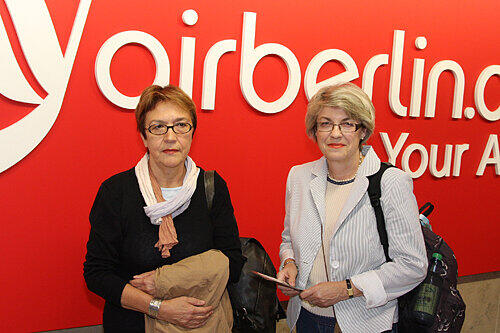 Hatten kein Vertrauen mehr: Monika Funcke (v.l.) und Christine Stellzig aus Würzburg.