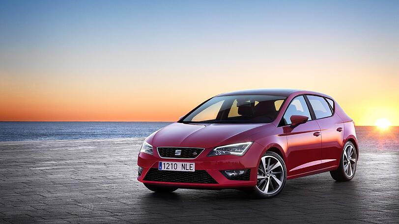 Schuicker und dynamischer Vertreter der Kompakt- oder Golfklasse: Der neu Seat Leon.