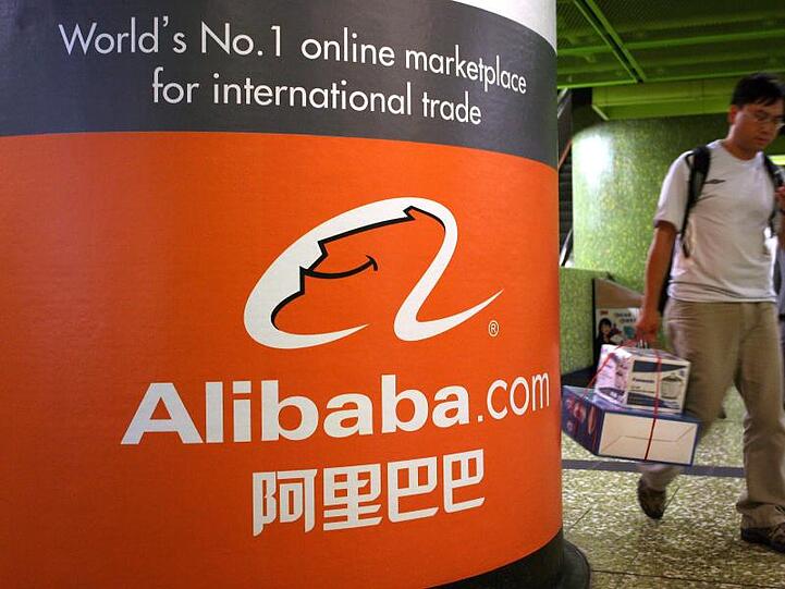 Beim "Singles Day" gingen bei Alibaba bis zu 544.000 Bestellungen pro Sekunde ein.