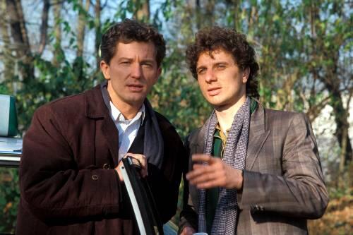 Damals noch etwas jünger: Miroslav Nemec und Udo Wachtveitl zu Beginn ihrer Tatort-Karriere.