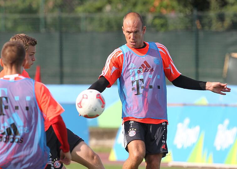 Der FC Bayern im Trentino - Bilder aus dem Trainingslager.