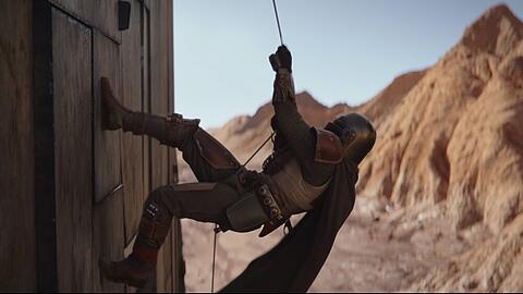 Von "Star Wars"-Fans mit Spannung erwartet: das Spin-off "The Mandalorian".