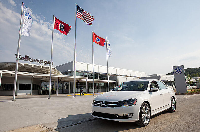 Volkswagen-Werk in Chattanooga, Tennessee.