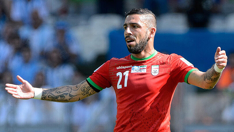 Ashkan Dejagah spielte auch schon für Hertha BSC Berlin und den VfL Wolfsburg. Ashkan Dejagah spielte auch schon für Hertha BSC Berlin und den VfL Wolfsburg.