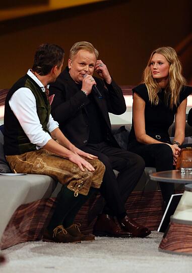 "Wetten, dass..?" mit Conchita Wurst, Andreas Gabalier, Toni Garrn, Hugh Grant und Markus Lanz