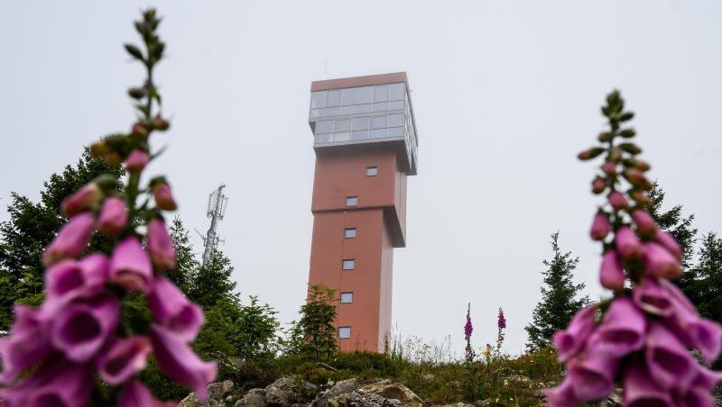 Der neue Wurmberg Turm bei Braunlage soll Mitte August offiziell eröffnet werden. Der neue Wurmberg Turm bei Braunlage soll Mitte August offiziell eröffnet werden.