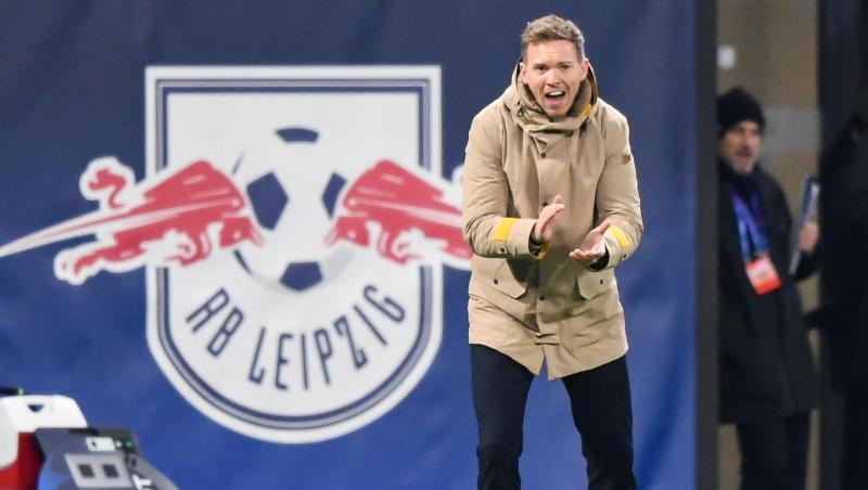 Lockt die Bundesliga-Tabellenführung: RB-Coach Julian Nagelsmann. Lockt die Bundesliga-Tabellenführung: RB-Coach Julian Nagelsmann.
