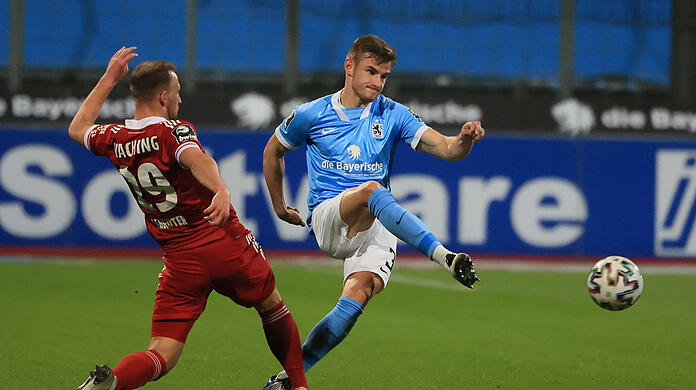Niklas Lang stand gegen die SpVgg Unterhaching erstmals in der Startelf.