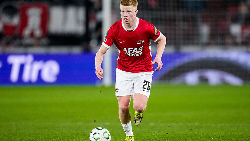 Hei&szlig;begehrter Holl&auml;nder: Kees Smit von AZ Alkmaar wurde zuletzt von Scouts von Juventus Turin und Paris Saint-Germain live beobachtet.