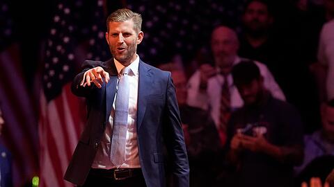 Trumps Sohn Eric steht eisern hinter seinem Vater. (Archivbild)