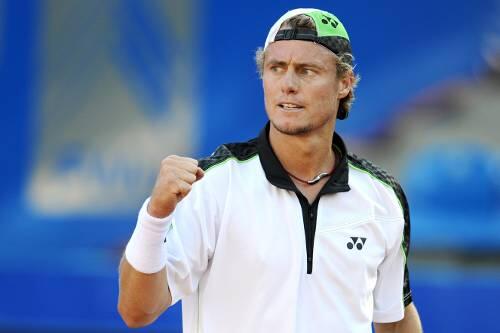 Holte bei seinem ersten Auftritt inn Halle gleich den Titel: Lleyton Hewitt.