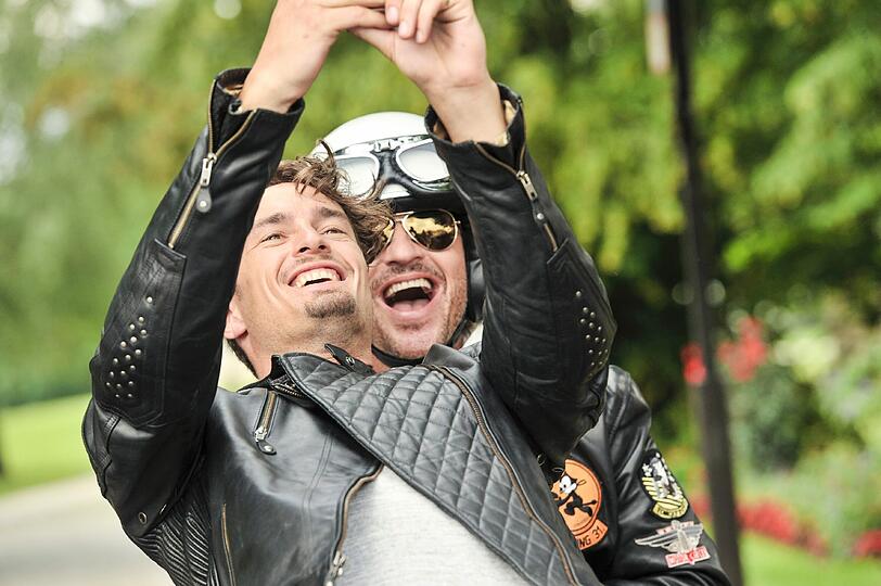 Simon Lohmeyer und Hardy Krüger jr.