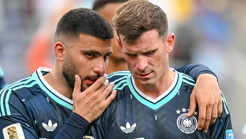 Deniz Undav und Pascal Gro&szlig;: Gegen Ecuador konnten sich die beiden Nationalspieler mit ihrem Team nicht behaupten.