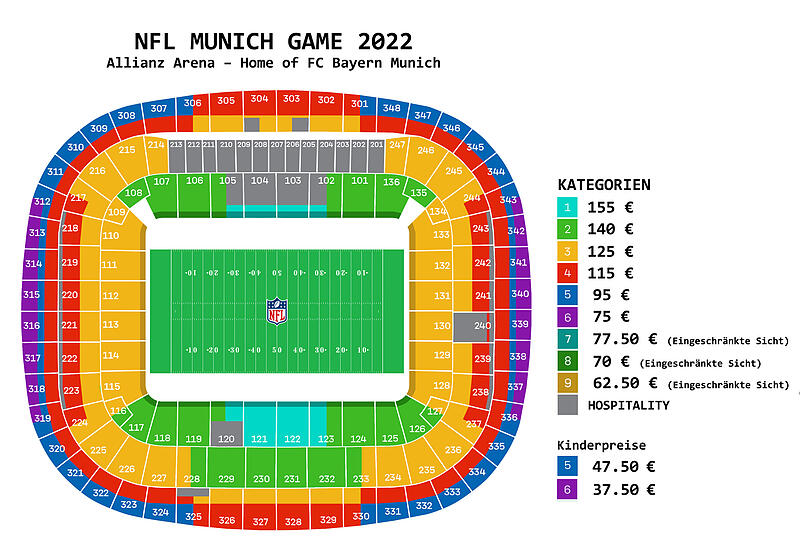 Die Preise im normalen Ticketverkauf, bereits nach einer Stunde waren alle Karten weg. Die Preise im normalen Ticketverkauf, bereits nach einer Stunde waren alle Karten weg.