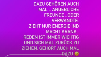 Bei einem Q&A auf Instagram rechnet Natascha Ochsenknecht mit ihren Ex-Freunden ab. Bei einem Q&A auf Instagram rechnet Natascha Ochsenknecht mit ihren Ex-Freunden ab.